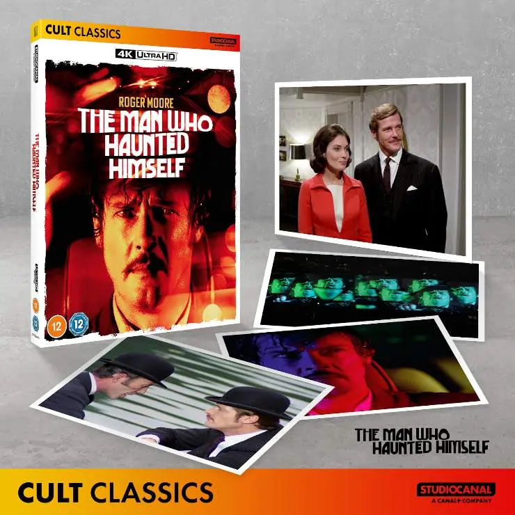 4K UHD Artwork for The Man Who Haunted Himself.