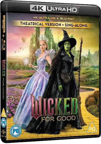 Wicked For Good 4K Artwork