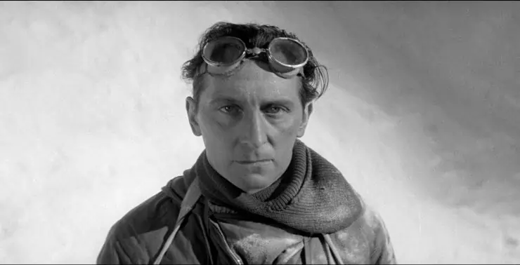 Peter Cushing in The Abominable Snowman (1957)