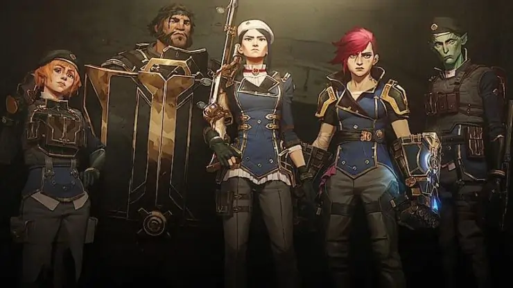 characters for animated netflix series Arcane