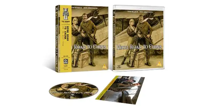 Blu-ray artwork for high road to china