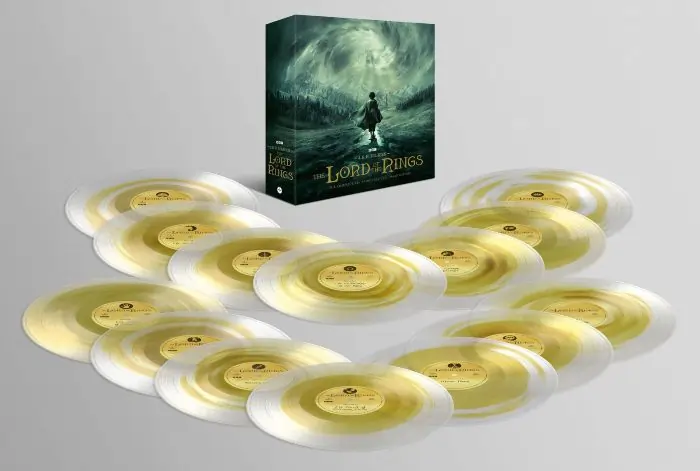 Artwork for the Vinyl limited edition of the bbc Dramatization of The Lord Of The Rings