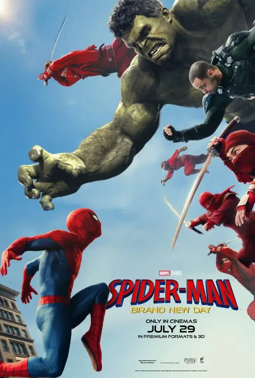 Official UK Poster for Spider-Man: Brand New Day Poster