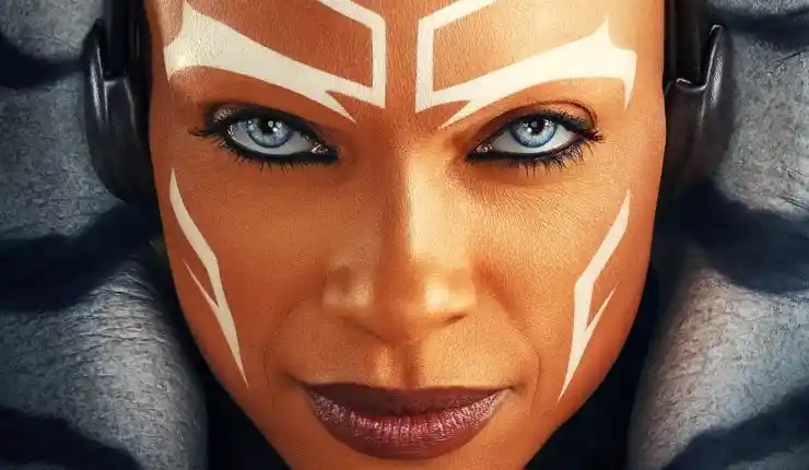 Close up of Ahsoka season 2 coming to Disney+ 2027