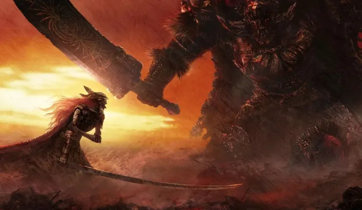 Malenia and Radahn facing off