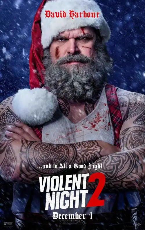 UK artwork for Violent Night 2