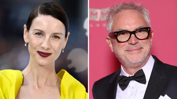 catriona Balfe and Alfonso Cuaron