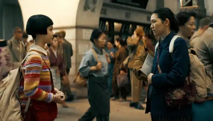 A younger girl meets an older woman in Children Untold.