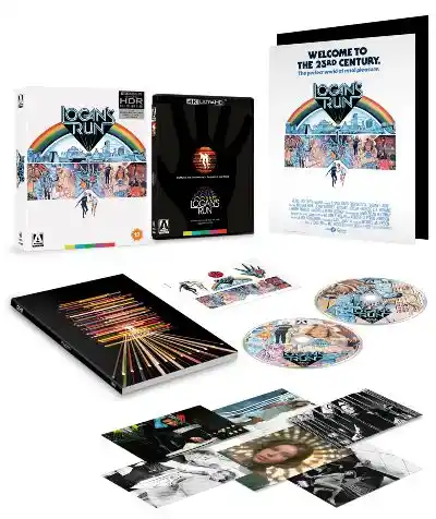 4K Artwork for Arrow Video's Logan's Run