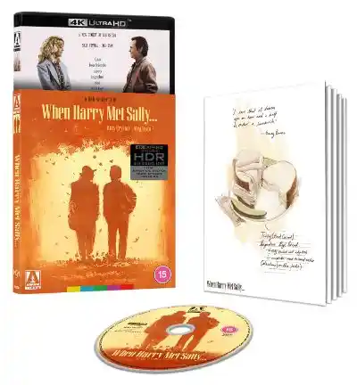 4K Arrow Video artwork for When Harry Met Sally