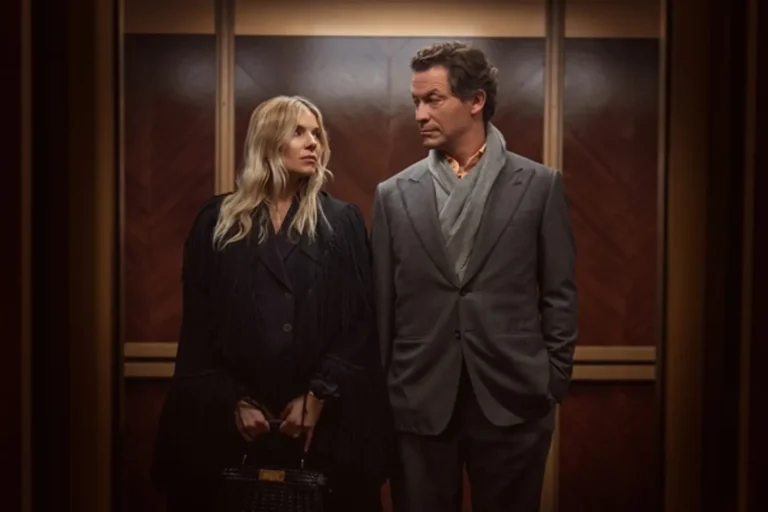Sienna Miller and Dominic West in War