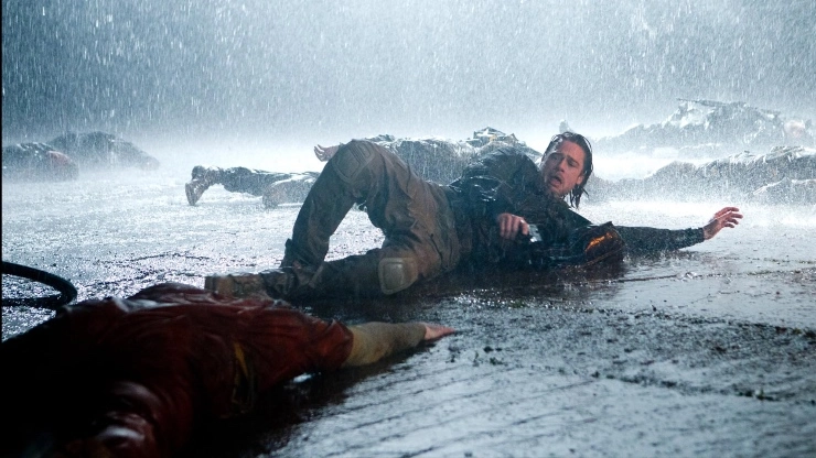 Brad Pitt in World War Z