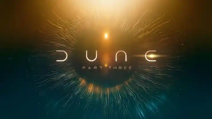 Title card for Dune: Part Three