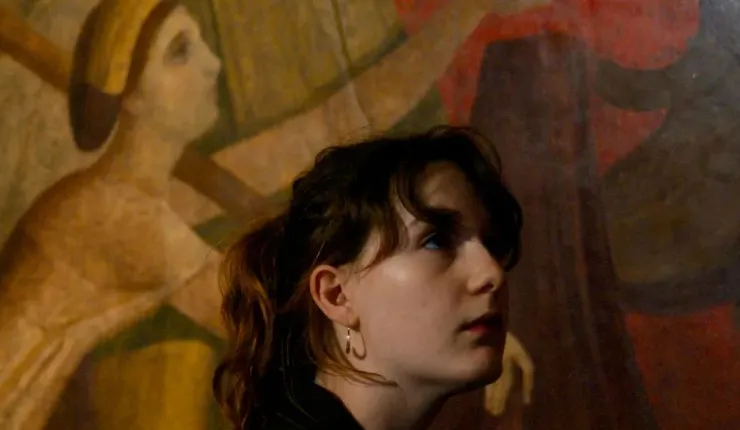 Suzanne Gerin as Suzanne in La Gradiva
